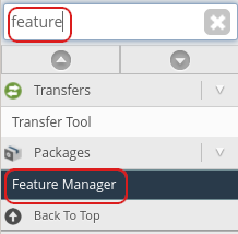 WHM - Feature Manager